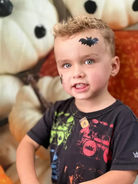 First haircut moment at Sparkles and Spikes kids salon #022